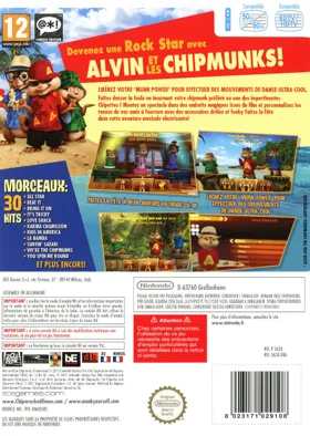 Alvin and the Chipmunks - Chipwrecked box cover back